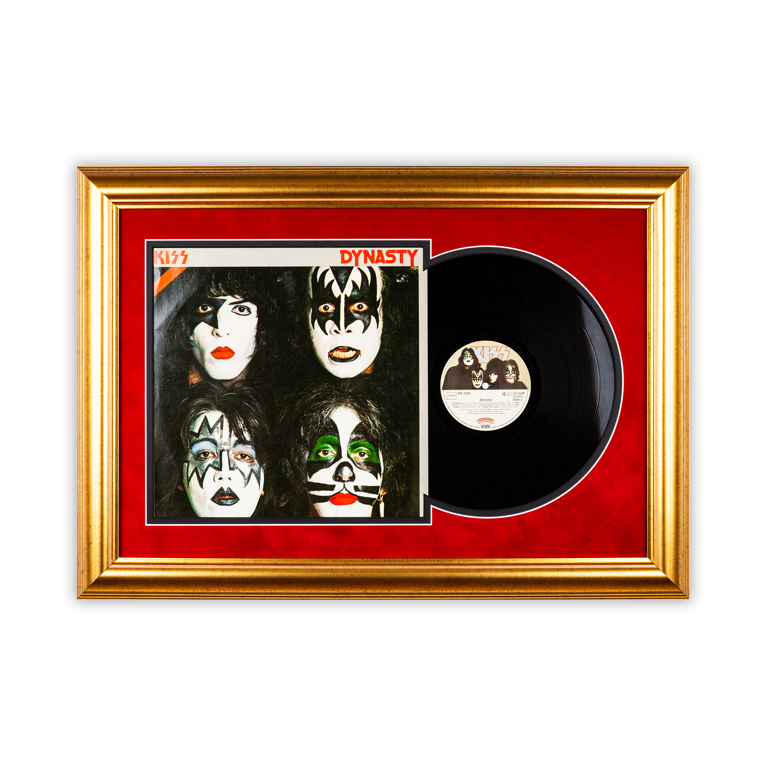 Schallplatten Rahmen Velvet-2