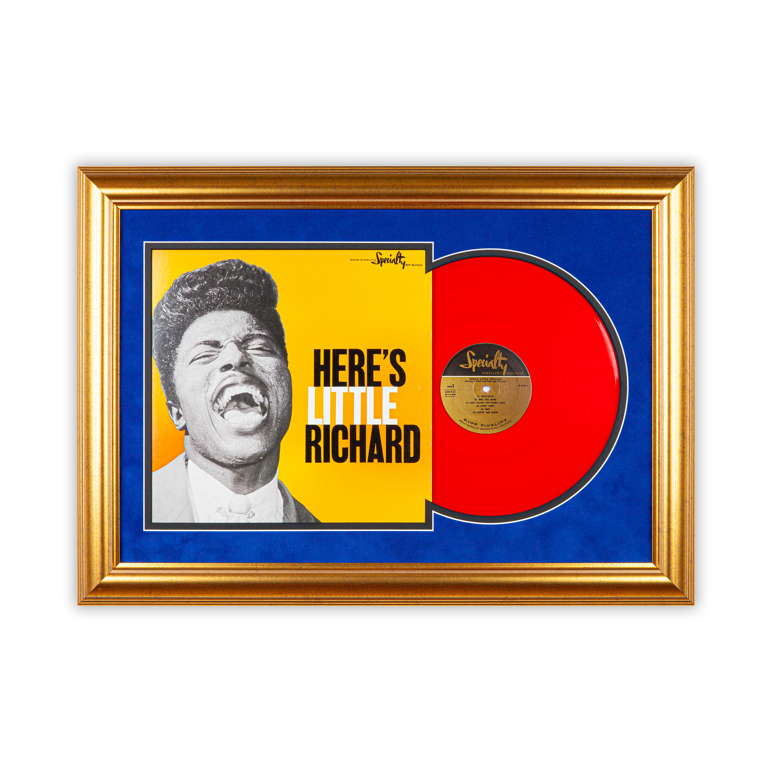 Schallplatten Rahmen Velvet-1