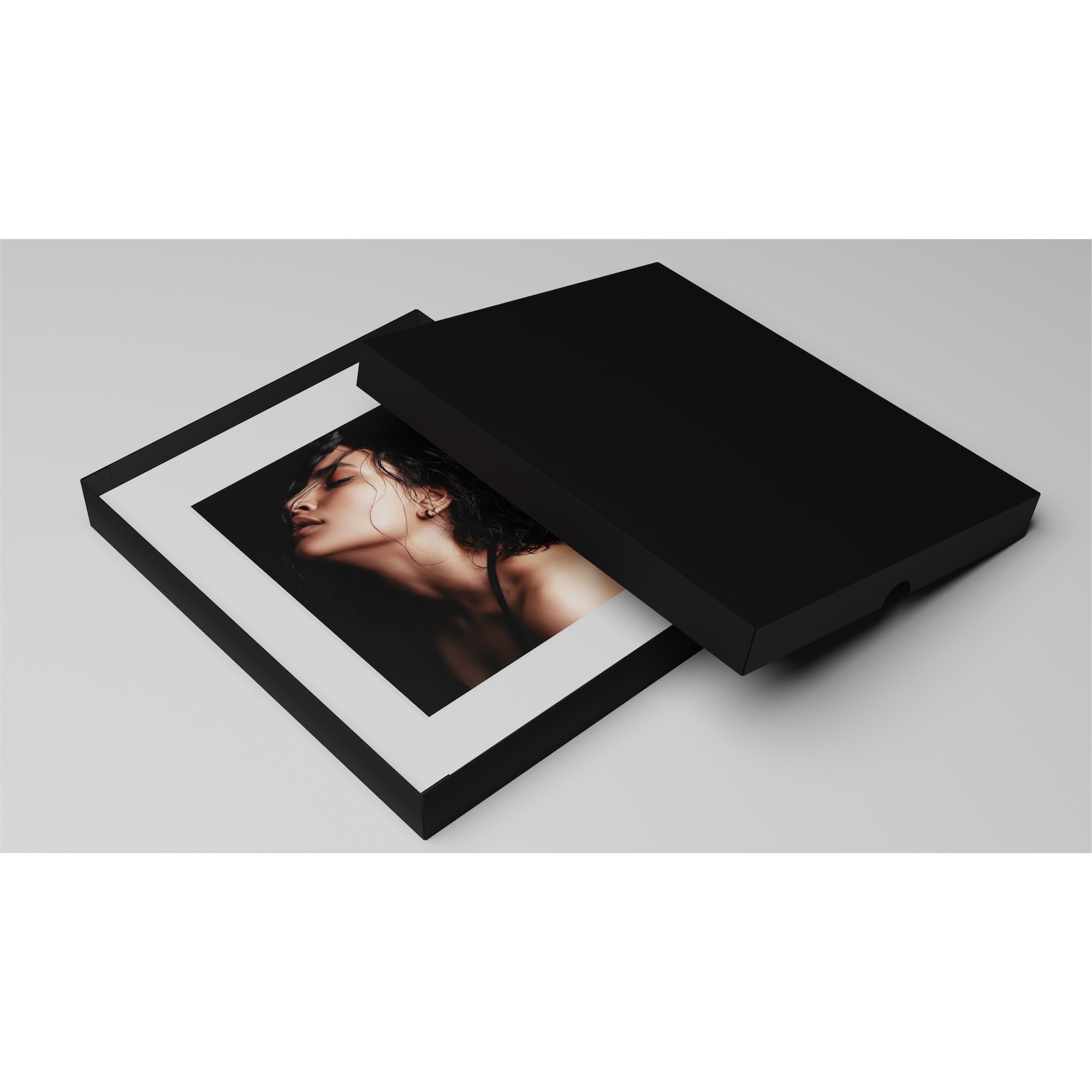 Archiv & Portfolio Box - schwarz
