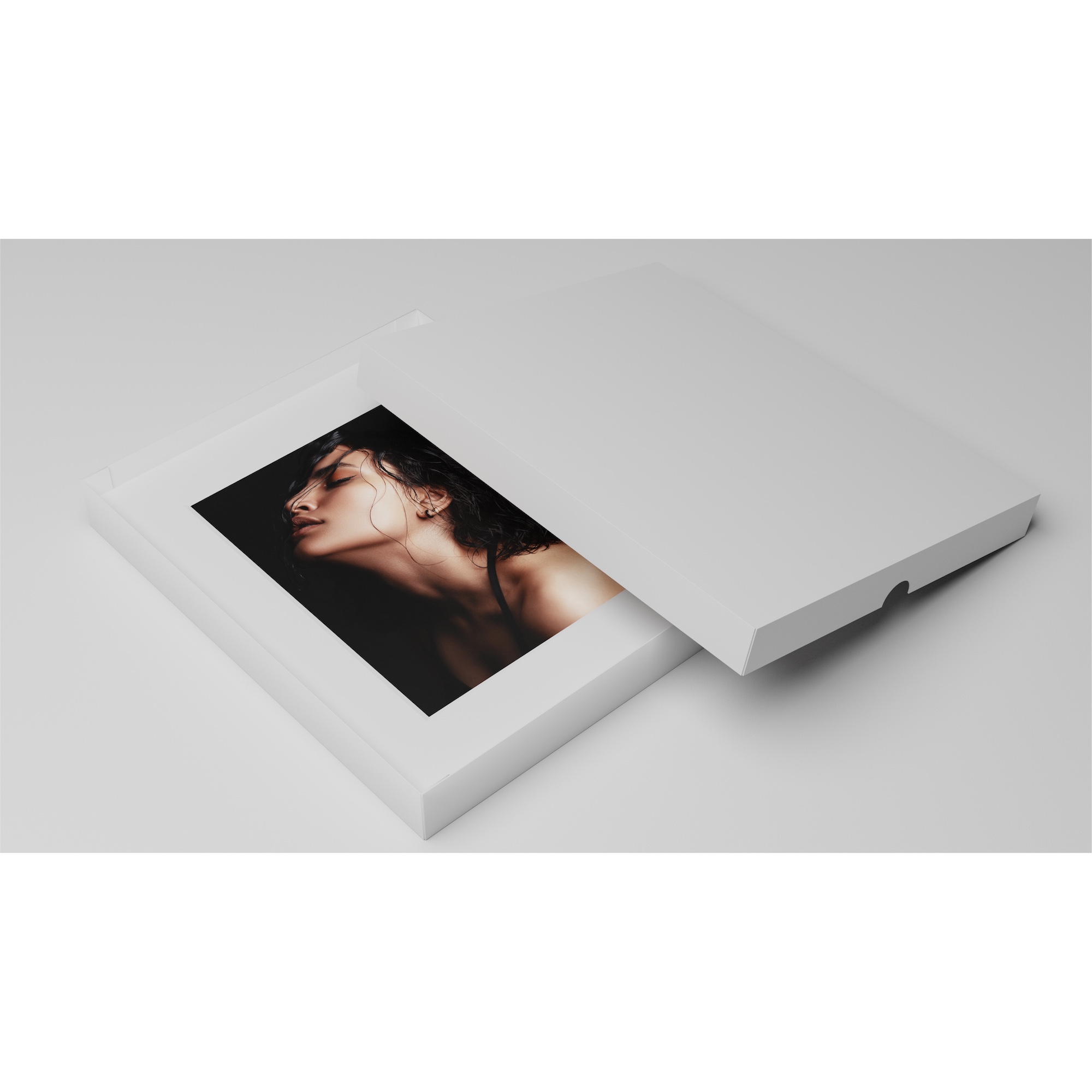 Archiv & Portfolio Box - weiß